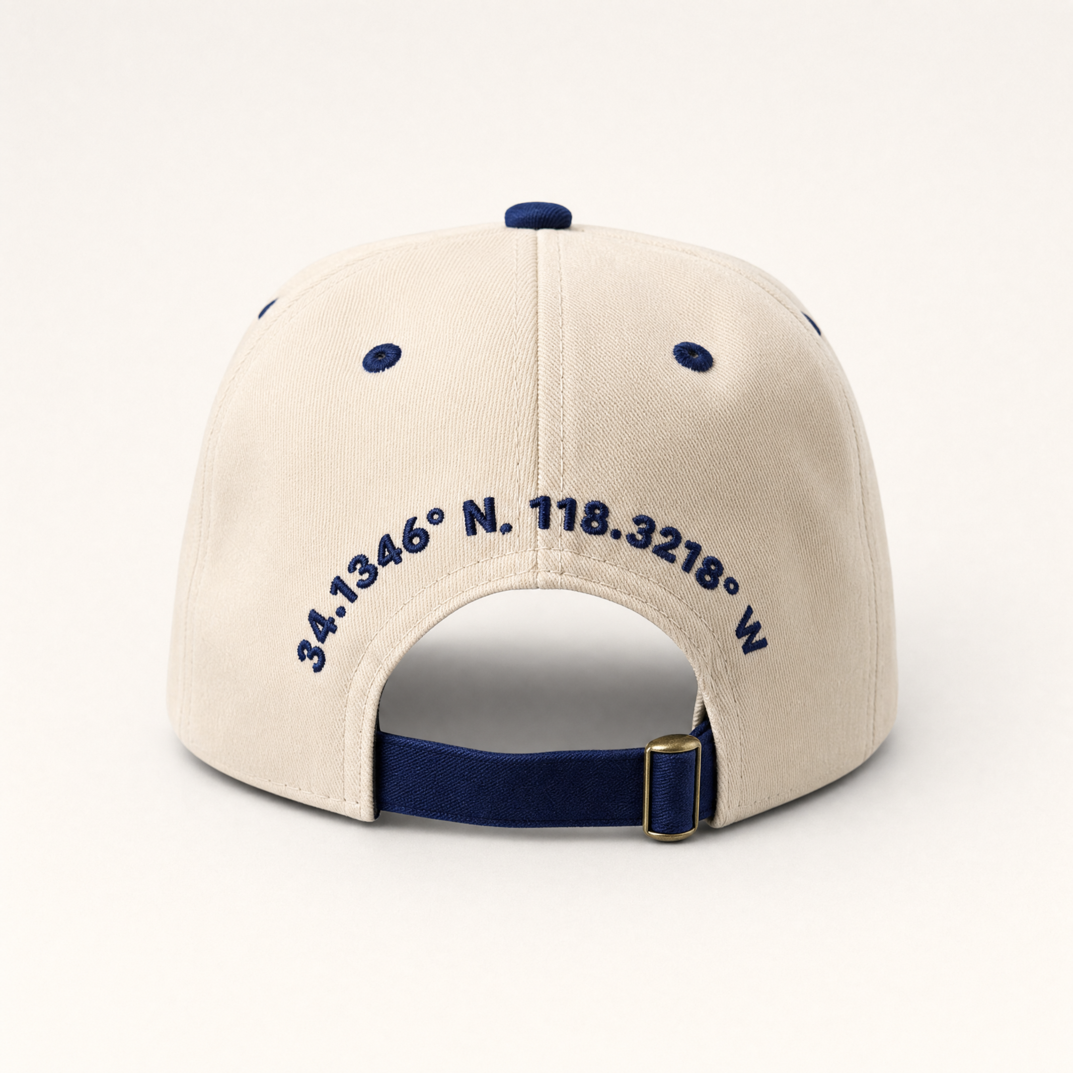 Casquette White Cream - "Travel addicts"-3