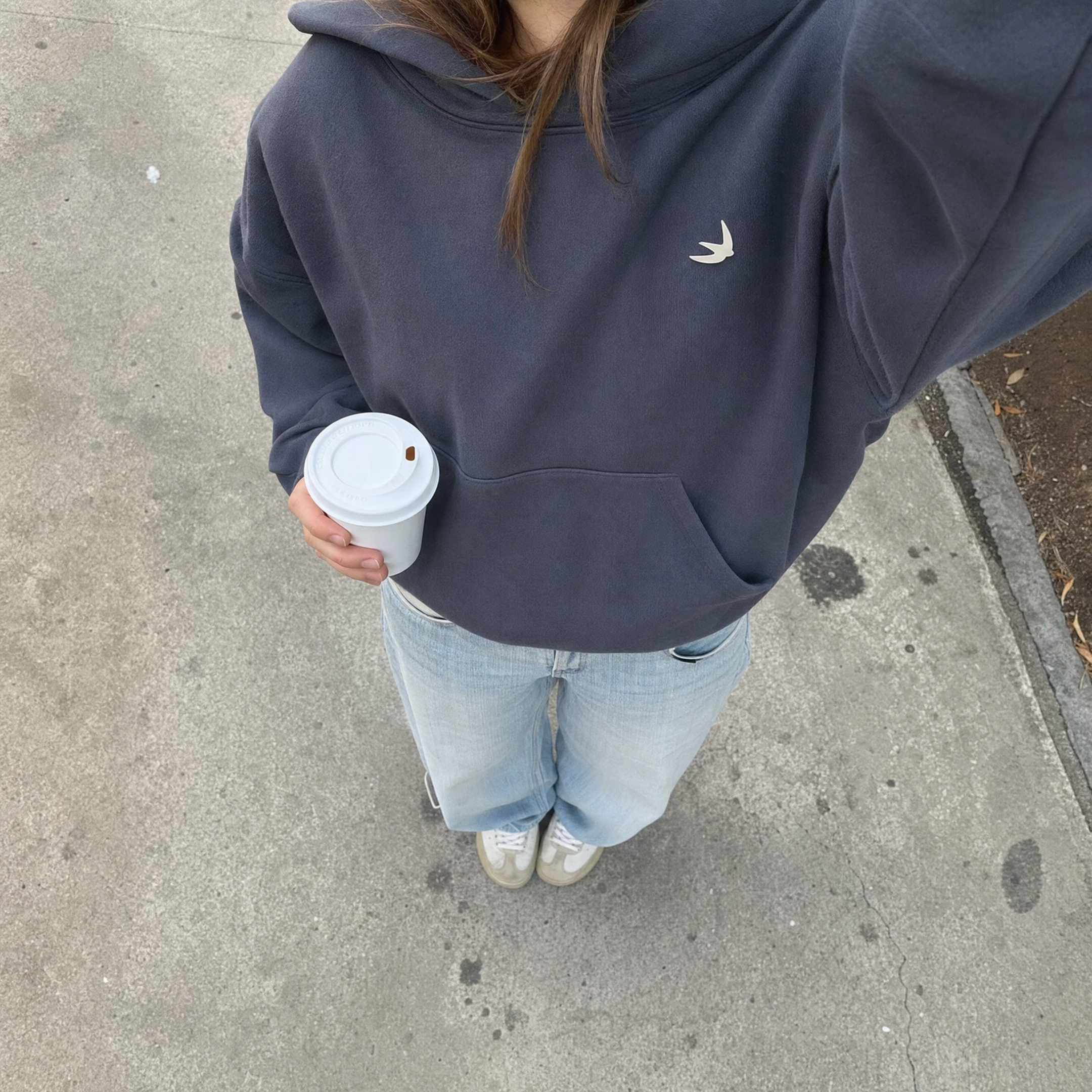 Boxy Hoodie - "Signature"-5