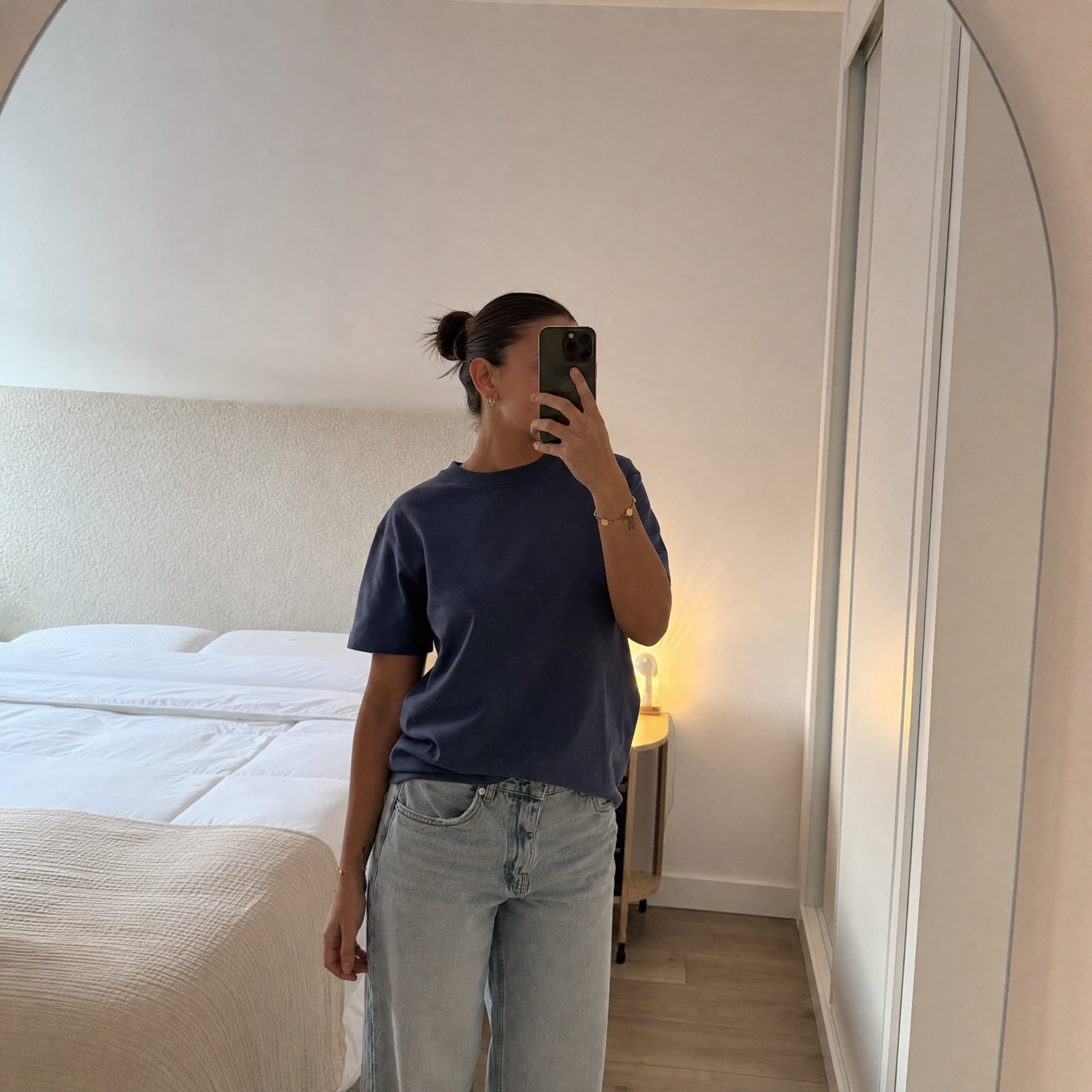T-shirt Navy Blue - "Amore Blue"-4