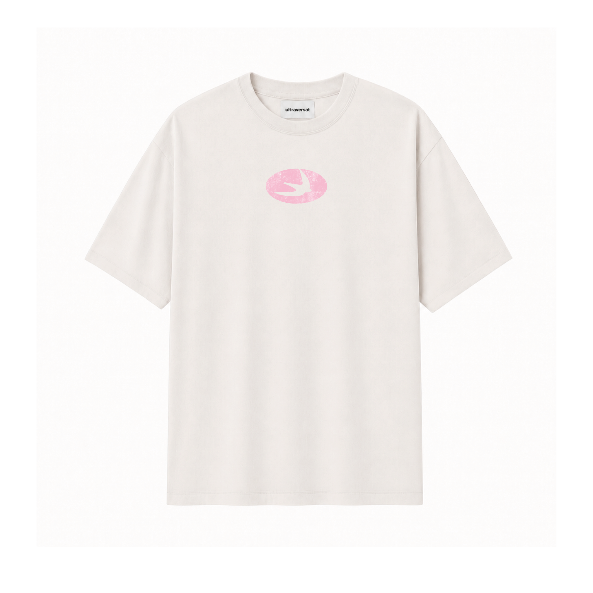 T-shirt White Vintage - "L'Oiseau"
